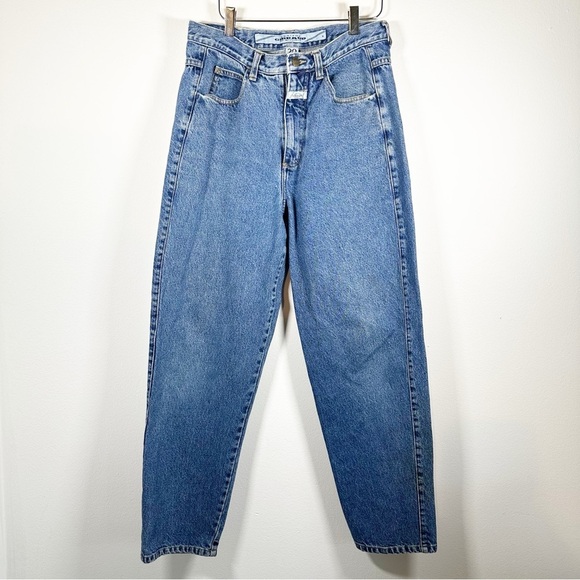 Marithe Francois Girbaud Tapered Classic Denim Jeans Size 20 - Picture 1 of 11